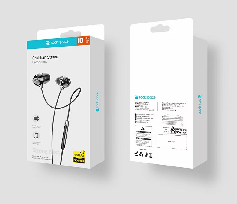 Rockspace Obsidian Stereo Earphone - Image 3