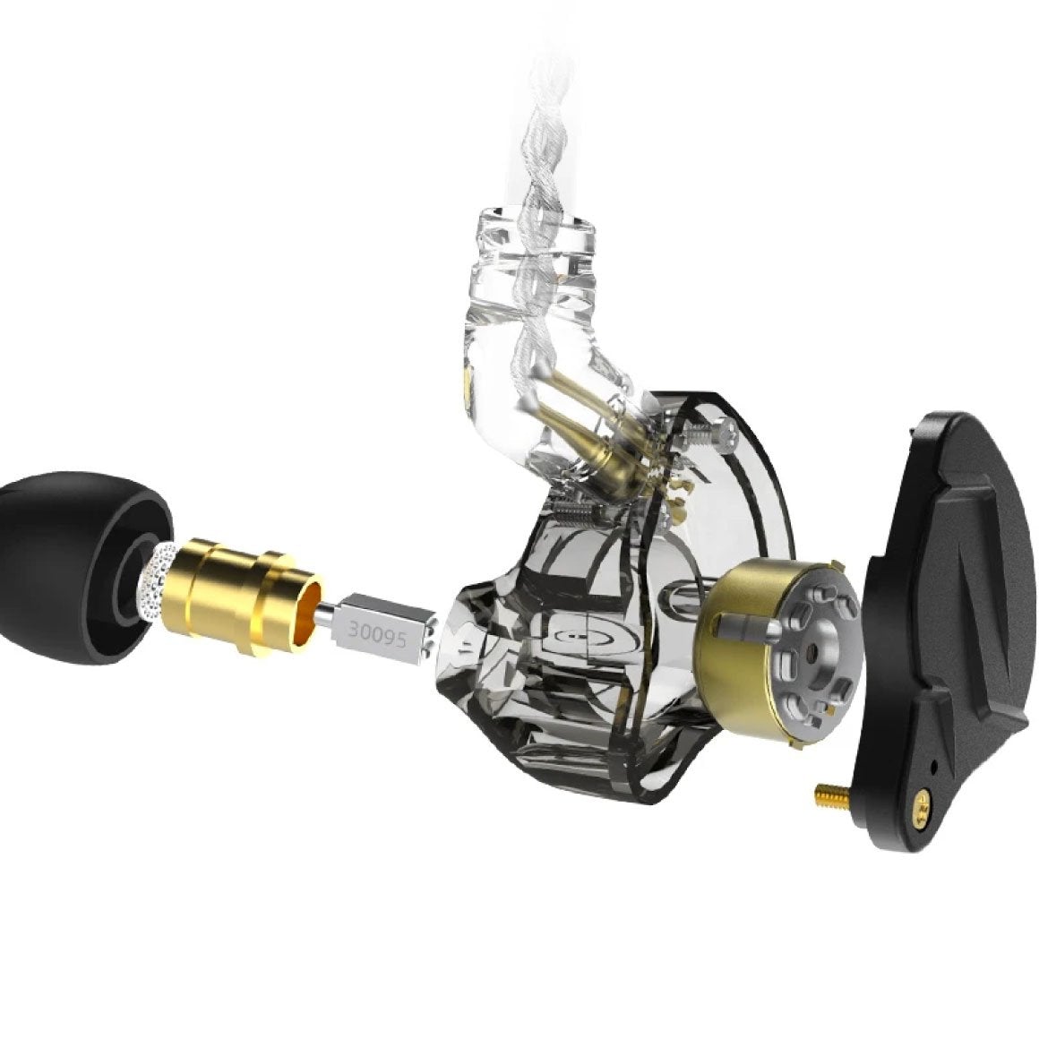 KZ ZSN PRO X Dual Driver Hybrid Metal Earphones - Image 2