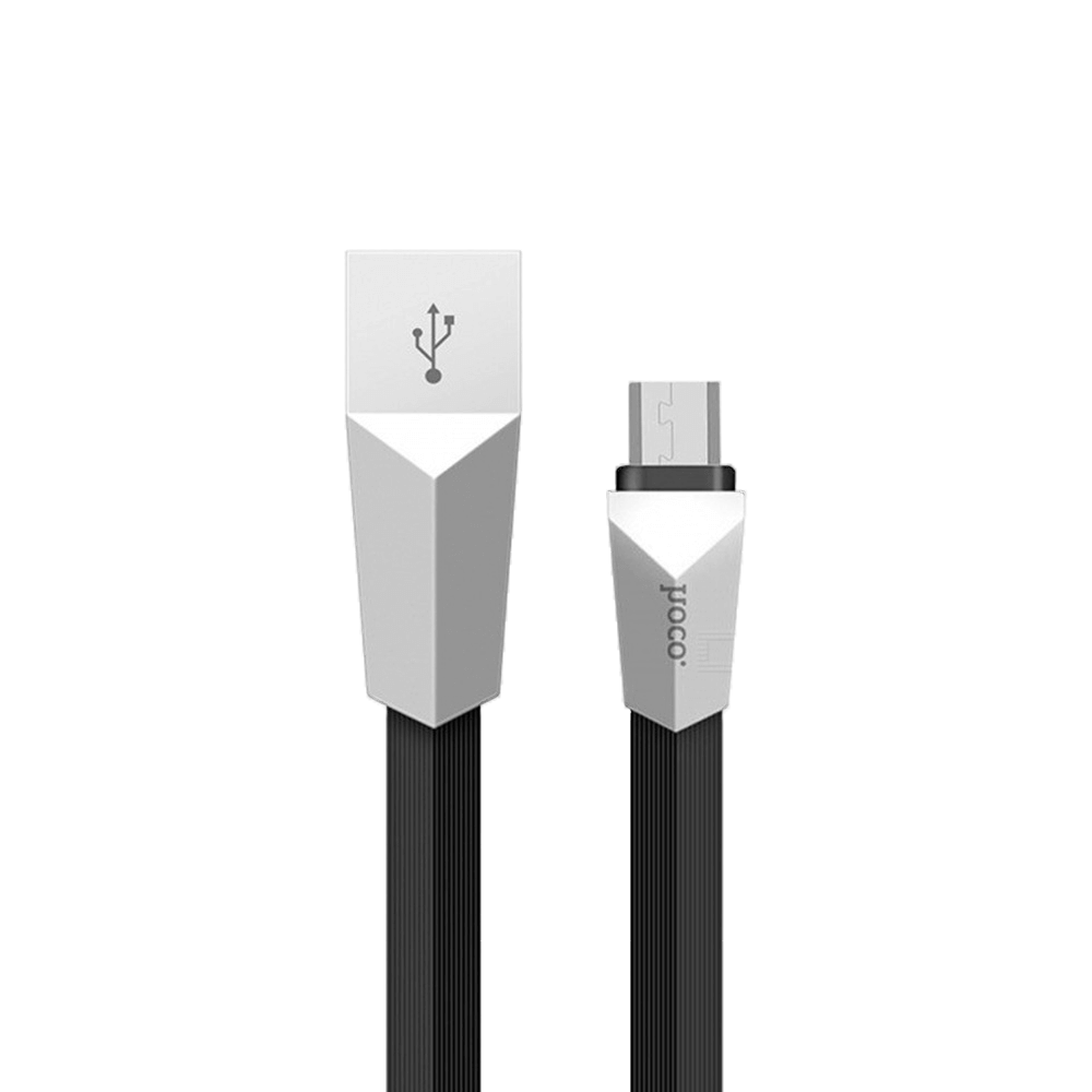 HOCO X4 Zinc Alloy Rhombic Micro USB Data Charging Cable