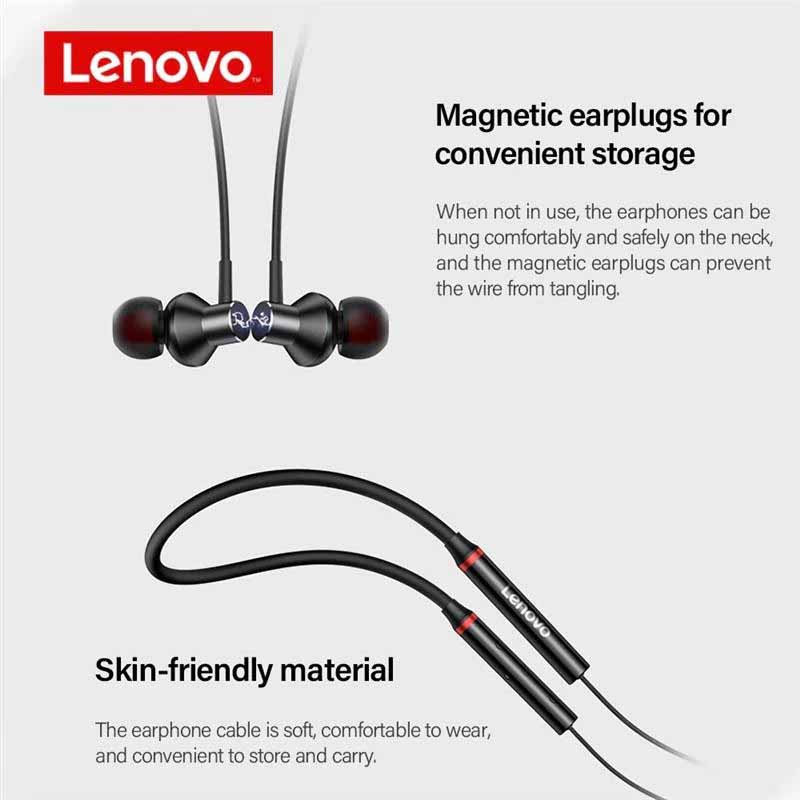 Lenovo HE05X Neckband Bluetooth Headset - Image 3