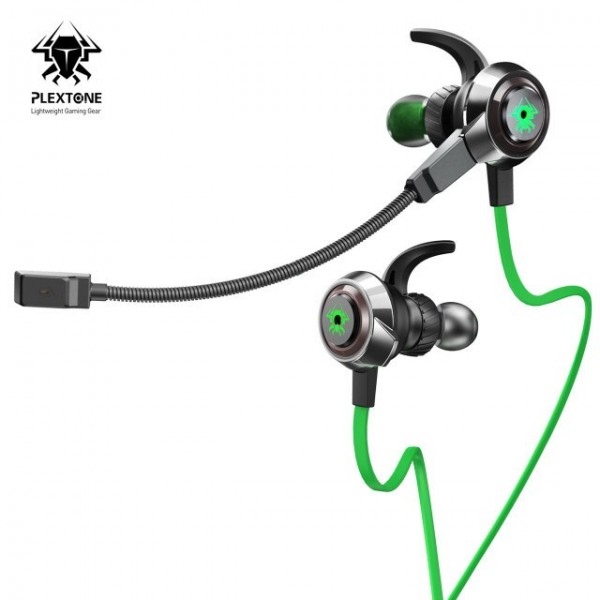 PLEXTONE G50 Vibration Gaming Earphones With Detachable Long Mic