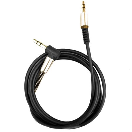 AUX Spring 3.5mm Audio Cable Male to Male 1m - Image 3