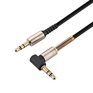 AUX Spring 3.5mm Audio Cable Male to Male 1m