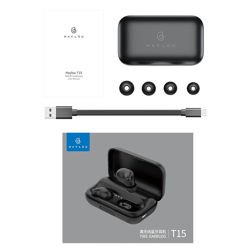 Haylou T15 TWS Earbuds - Image 4