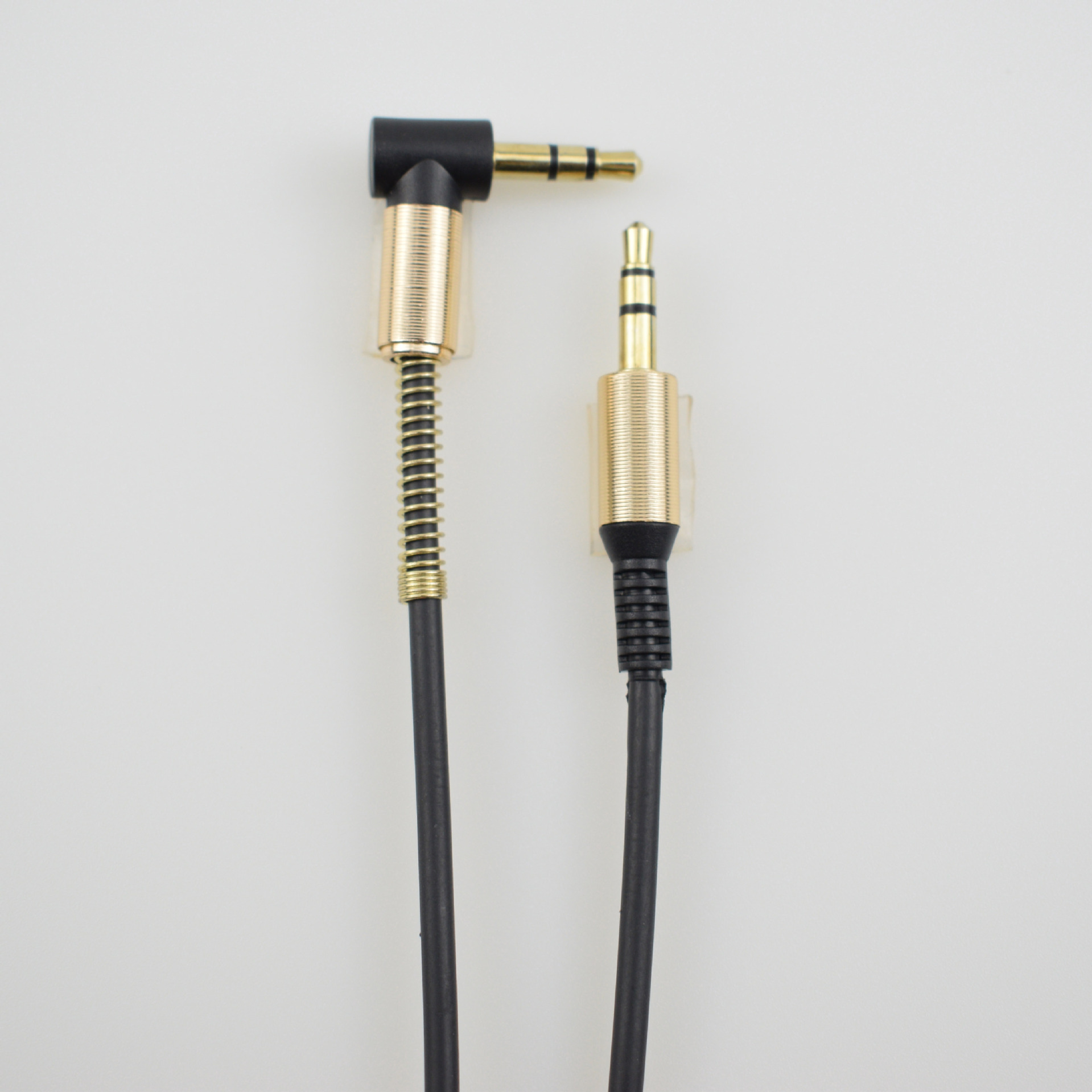 AUX Spring 3.5mm Audio Cable Male to Male 1m - Image 2