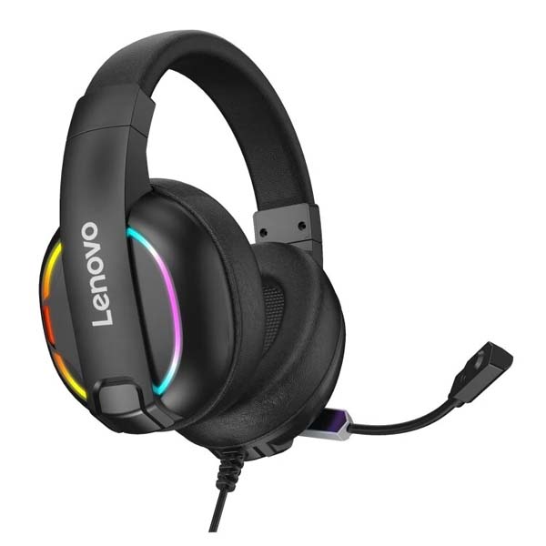 Lenovo HU75 50mm Driver RGB Wired Gaming Headset