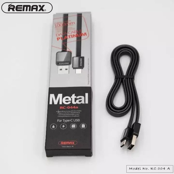 Remax RC-044a Metal Typec USB Data Cable - Image 3