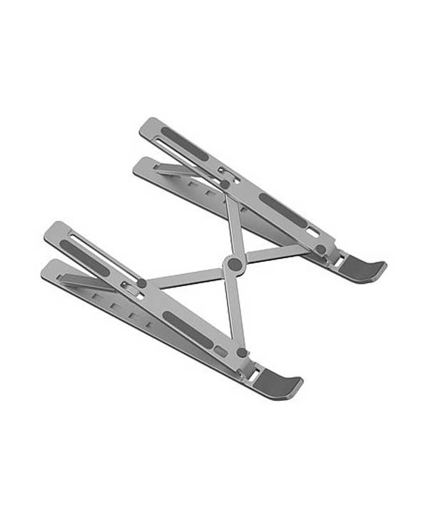 Aluminum Alloy Laptop Stand Folding Storage Bracket Adjustable 10" to 17" - Image 3