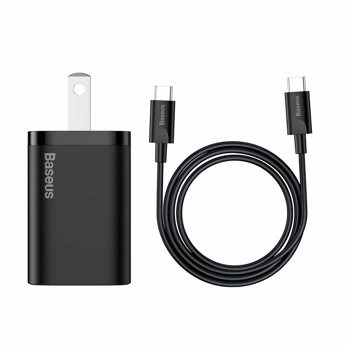 Baseus 25W Super Si Quick Charger 1C US Set