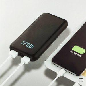 LENOVO 10000MAH DUAL INPUT OUTPUT LED DISPLAY POWER BANK
