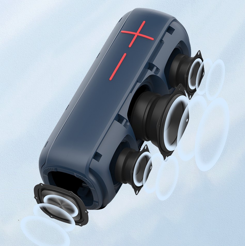 Wiwu Thunder P24 Portable Waterproof Bluetooth Speaker - Image 3