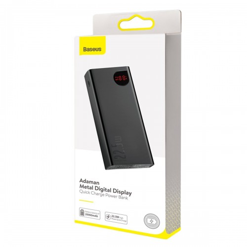Baseus Adaman Metal Digital Display Quick Charge 22.5W 30000mAh Power Bank - Image 4