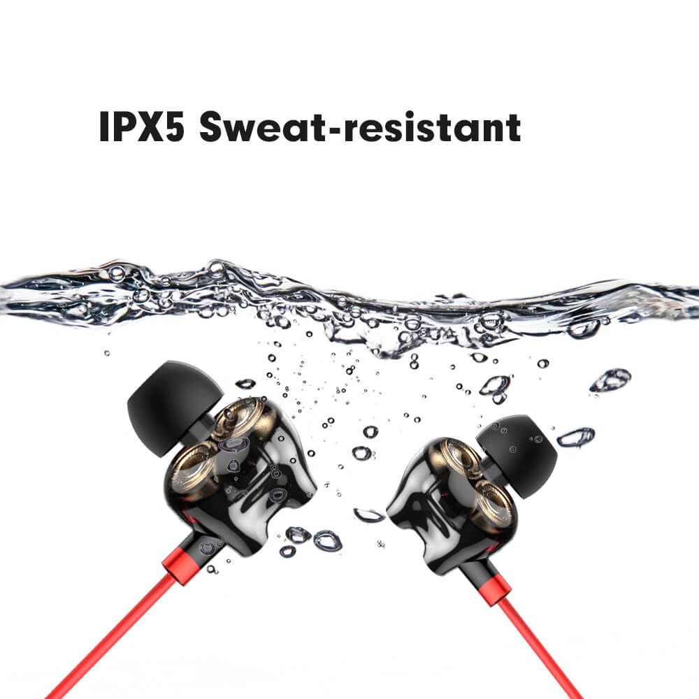 Wavefun Flex U Dual Dynamic Speaker Wireless Neckband Earphone - Image 3