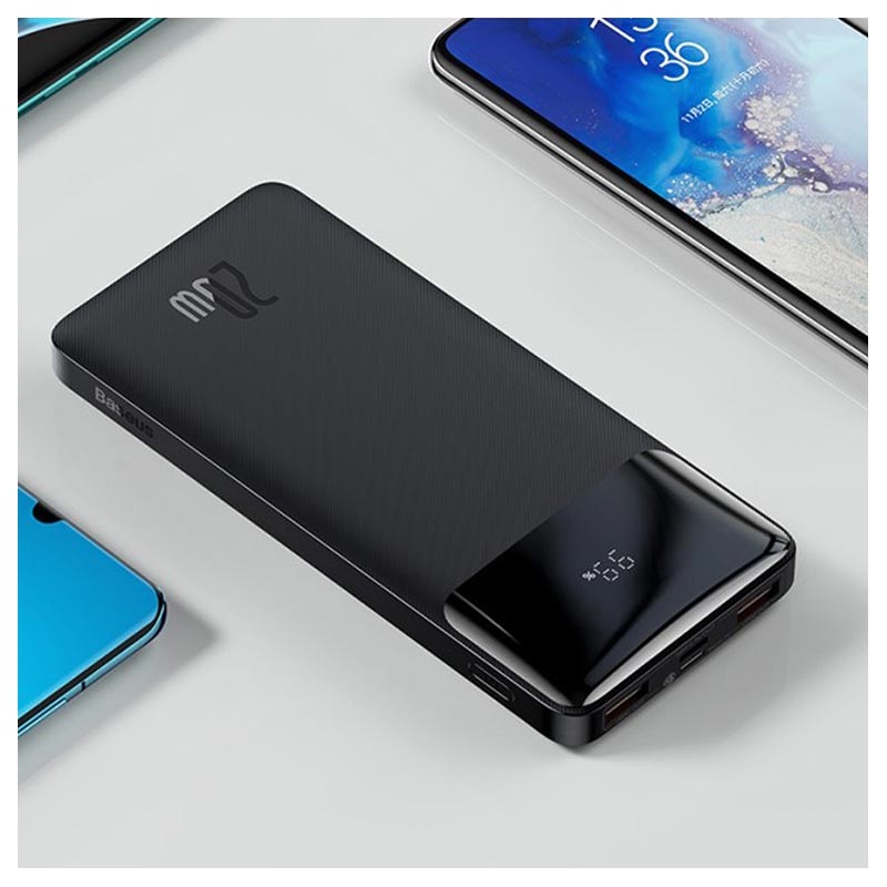 Baseus Bipow 20W Digital Display 20000mAh Power Bank - Image 3