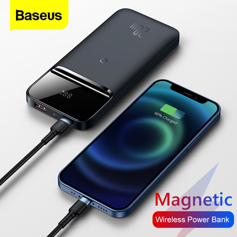 Baseus 20W Magnetic Wireless Power Bank 10000mAh - Image 4