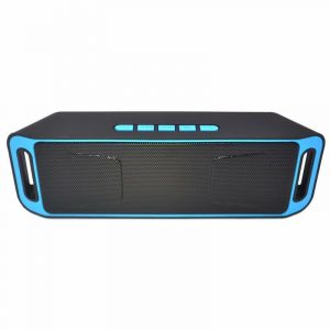 S208 Wireless Speaker Subwoofer Support TF FM AUX Function (Blue)