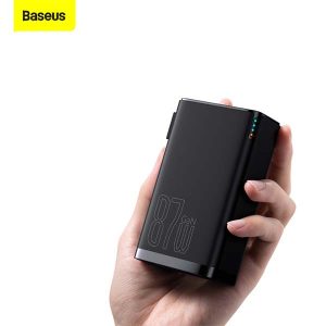 Basaeus 10000mAh 87W CN Hybrid GaN Power Bank Adapter