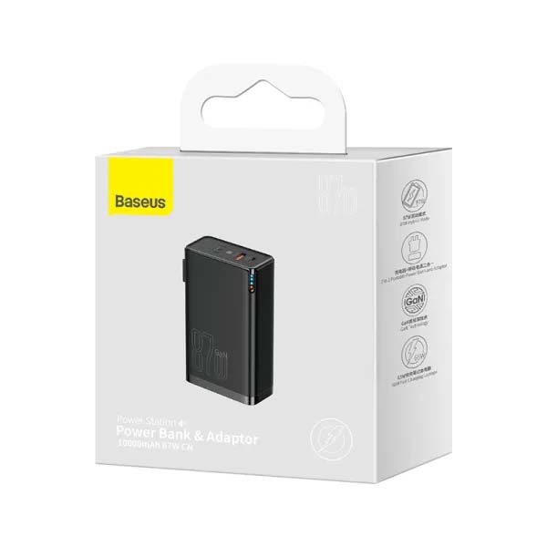 Basaeus 10000mAh 87W CN Hybrid GaN Power Bank Adapter - Image 5