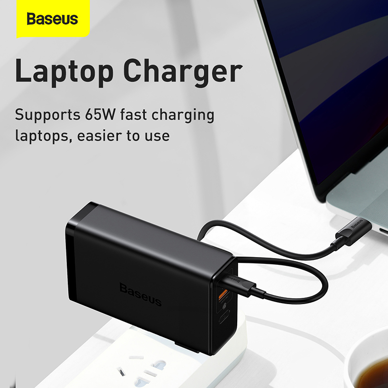 Basaeus 10000mAh 87W CN Hybrid GaN Power Bank Adapter - Image 4