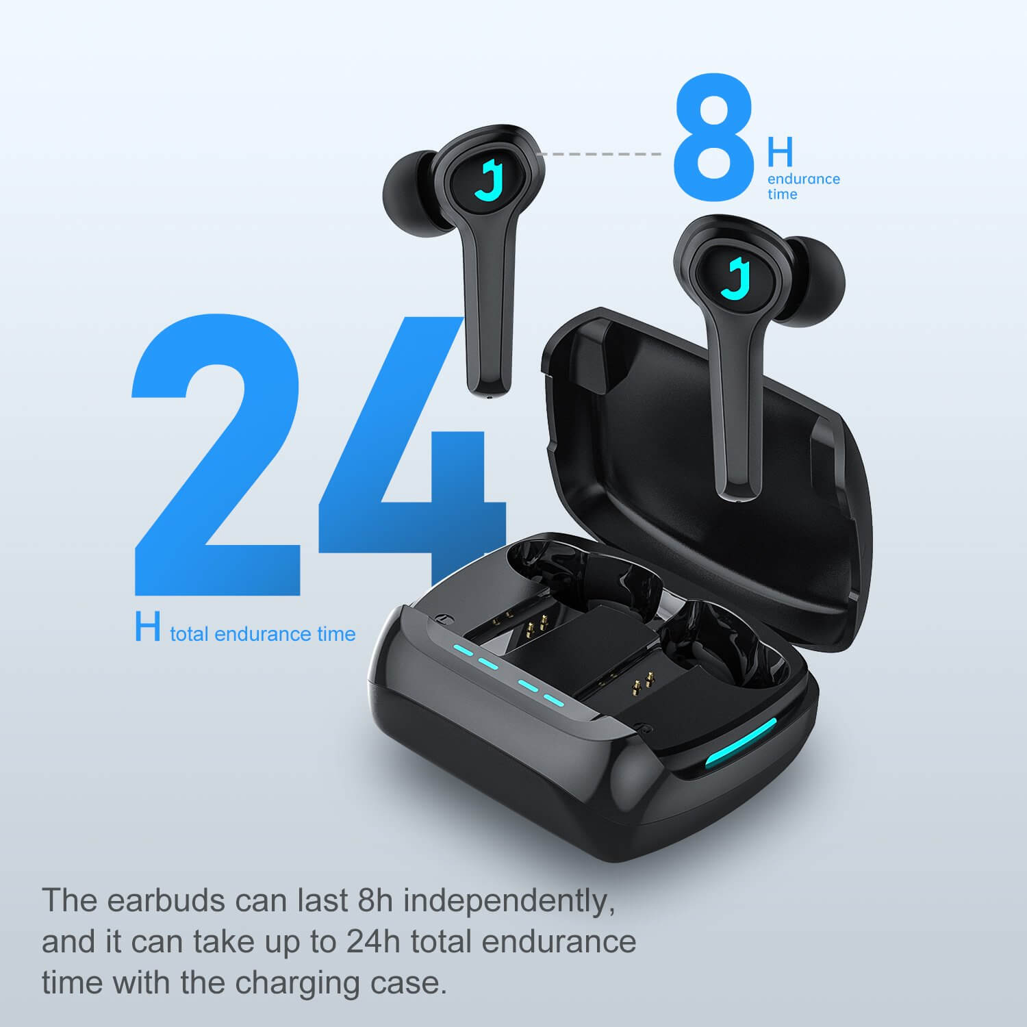 Joyroom JR-TP1 True Wireless Gaming Earbuds - Image 3