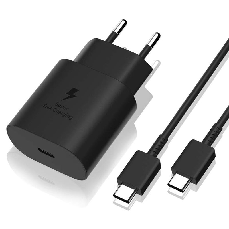 Samsung 25W USB-C Adapter with Type C Cable (EU)