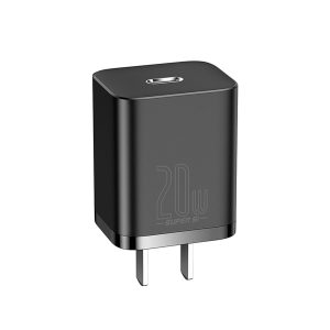 Baseus 20W PD Super Si Quick Charger With USB C to Lightning Cable 1M