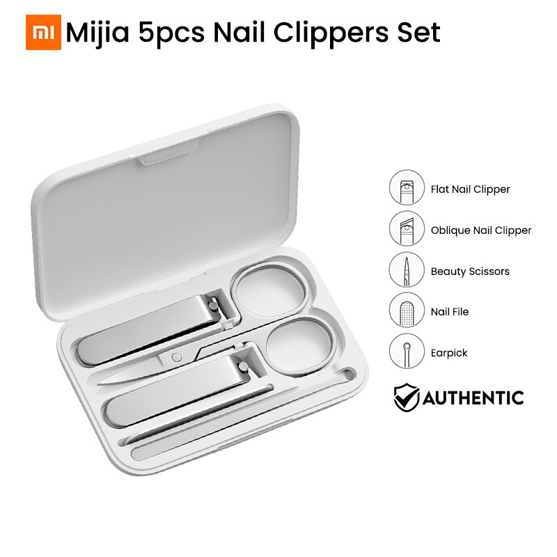 Xiaomi Mijia Nail Clippers Set 5Pcs - Image 2